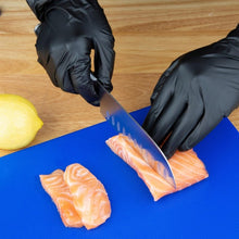 Afbeelding in Gallery-weergave laden, Hygiplas Vinyl Zwart Poedervrije Handschoen M - Verpakking 100
