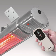 Afbeelding in Gallery-weergave laden, Eurom Golden elektrische terrasverwarmer met afstandsbediening 1800W comfort