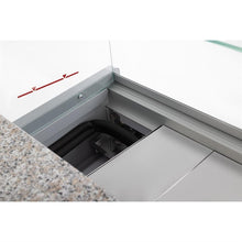 Afbeelding in Gallery-weergave laden, Zoin Tibet Serve Over Counter Grijs 1000mm