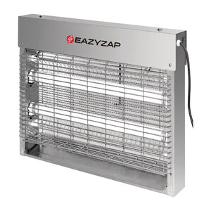 Eazyzap LED insectenverdelger 8W geborsteld RVS