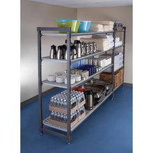 Afbeelding in Gallery-weergave laden, Cambro Camshelving Elements startset 4 etages 1830 x 1525 x 610 mm