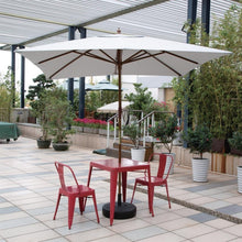 Afbeelding in Gallery-weergave laden, Bolero vierkante parasol grijs 2,5m