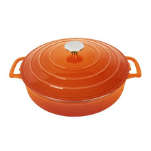 Afbeelding in Gallery-weergave laden, Vogue Oranje ronde braadpan 3.5Ltr