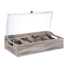 Afbeelding in Gallery-weergave laden, APS bestekbak met deksel 510 x 280mm vintage design