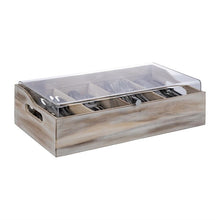 Afbeelding in Gallery-weergave laden, APS bestekbak met deksel 510 x 280mm vintage design