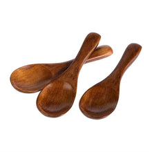 Afbeelding in Gallery-weergave laden, APS Moon 6-delige buffetset 3 houten lepels 3 melamine kommen 80mm