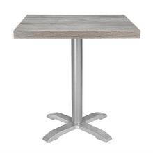 Afbeelding in Gallery-weergave laden, Bolero Voorgeboord Vierkant Melamine Tafelblad Ash Grey 700mm