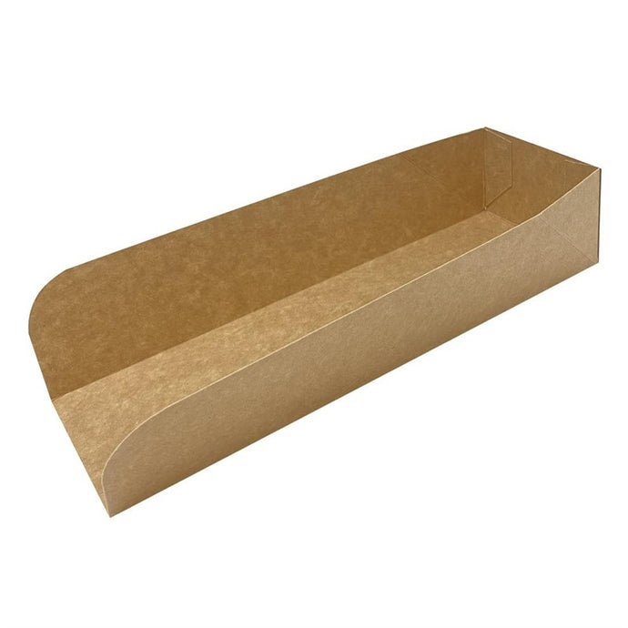 Fiesta recyclebare hotdogbak groot 50x75 mm (500 stuks)