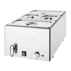 Buffalo Bain Marie met Kraan en Pannen