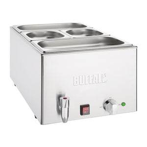 Buffalo Bain Marie met Kraan en Pannen