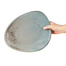 Afbeelding in Gallery-weergave laden, Olympia Ember Blauwe Driehoekige Borden 308 mm (Pak Van 4)