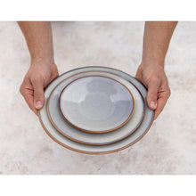 Afbeelding in Gallery-weergave laden, Olympia Drift Grijze Effen Coupeplaat 280 mm (Pak Van 4)