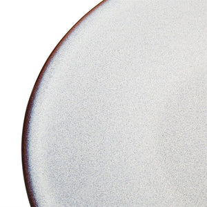Olympia Drift Grijze Effen Coupe Borden 230 mm (Pak Van 6)