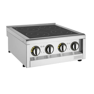 Buffalo 600 Serie 4 Zone Inductiekookplaat 2 x 3kW