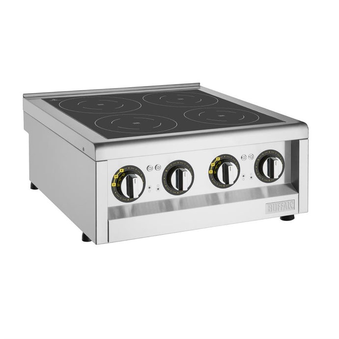 Buffalo 600 Serie 4 Zone Inductiekookplaat 2 x 3kW