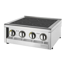 Afbeelding in Gallery-weergave laden, Buffalo 600 Serie 4 Zone Inductiekookplaat 2 x 3kW