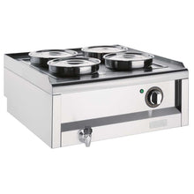 Afbeelding in Gallery-weergave laden, Buffalo 600 Serie 4 Pot Bain Marie