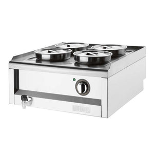 Buffalo 600 Serie 4 Pot Bain Marie