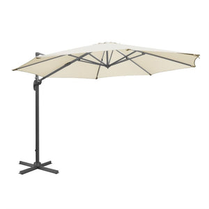 Bolero Venice Heavy Duty Parasol CrÃ¨me 3,5M