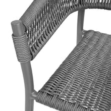 Afbeelding in Gallery-weergave laden, Bolero florence grijze mix touw twist rieten stoelen (pak van 2)