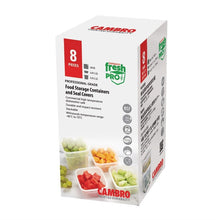 Afbeelding in Gallery-weergave laden, Cambro freshpro voedselcontainers met deksel (pak van 2 x 0,95ltr en 2 x 0,47ltr)