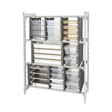 Afbeelding in Gallery-weergave laden, Cambro universele opbergrek aanbouwset voor basics plus planken, 610 mm diep