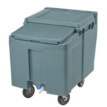 Afbeelding in Gallery-weergave laden, Cambro Ics125L Ijscaddy Met Schuifdeksel Leisteenblauw