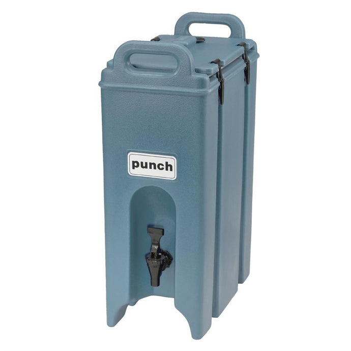 Cambro 500lcd camtainer geÃ¯soleerde drankendispenser leiblauw 18ltr