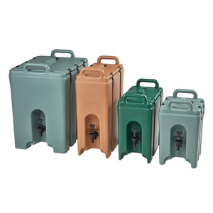 Cambro 500lcd camtainer geÃ¯soleerde drankendispenser leiblauw 18ltr