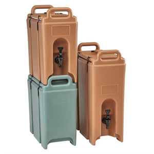 Cambro 500lcd camtainer geÃ¯soleerde drankendispenser leiblauw 18ltr