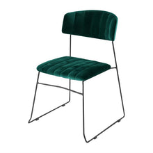 Afbeelding in Gallery-weergave laden, Mundo Velvet stoel groen (4 stuks)