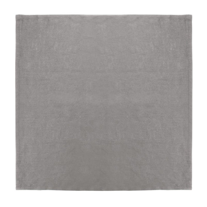 Olympia linnen servet grijs 400x400mm (12 stuks)