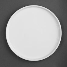 Afbeelding in Gallery-weergave laden, Olympia Whiteware platte ronde borden 268 mm (4 stuks)
