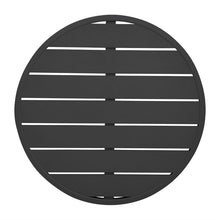 Afbeelding in Gallery-weergave laden, Bolero zwart aluminium tafelblad rond 580mm