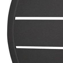 Afbeelding in Gallery-weergave laden, Bolero zwart aluminium tafelblad rond 580mm