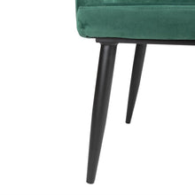 Afbeelding in Gallery-weergave laden, Bolero Lia Velvet stoelen donkergroen (2 stuks)