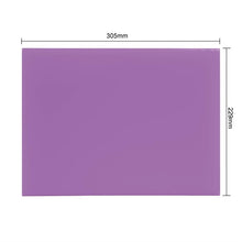 Afbeelding in Gallery-weergave laden, Hygiplas HDPE snijplank paars 229x305x12mm