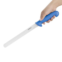 Afbeelding in Gallery-weergave laden, Hygiplas Slicer Gekarteld Blauw 24.8cm