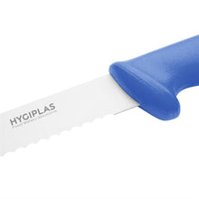 Afbeelding in Gallery-weergave laden, Hygiplas Slicer Gekarteld Blauw 24.8cm