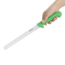 Afbeelding in Gallery-weergave laden, Hygiplas Slicer Gekarteld Groen 24.8cm