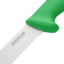 Afbeelding in Gallery-weergave laden, Hygiplas Slicer Gekarteld Groen 24.8cm