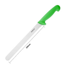 Afbeelding in Gallery-weergave laden, Hygiplas Slicer Gekarteld Groen 24.8cm