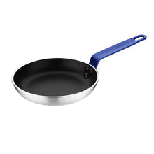 Afbeelding in Gallery-weergave laden, Hygiplas teflon aluminium platinum plus koekenpan met antiaanbaklaag en blauw handvat 200mm