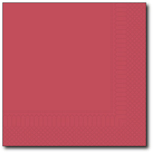 Servetten N40/2 8-vouw bordeaux 2000 st.