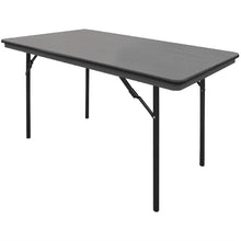 Afbeelding in Gallery-weergave laden, Bolero ABS rechthoekige klaptafel grijs 122cm