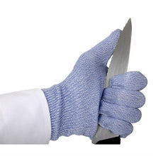 Afbeelding in Gallery-weergave laden, Blauwe snijbestendige handschoen L