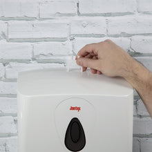 Afbeelding in Gallery-weergave laden, Jantex multi-fold handdoekdispenser wit