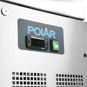 Polar g-serie dubbele deur slanke vriezer 960ltr