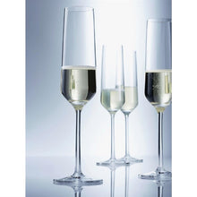 Afbeelding in Gallery-weergave laden, Schott Zwiesel Pure Crystal champagneglazen 215ml (6 stuks)