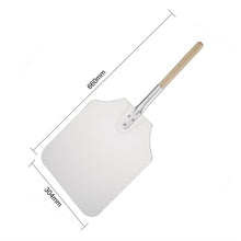 Afbeelding in Gallery-weergave laden, Vogue houten handvat aluminium pizza schep 31x36cm